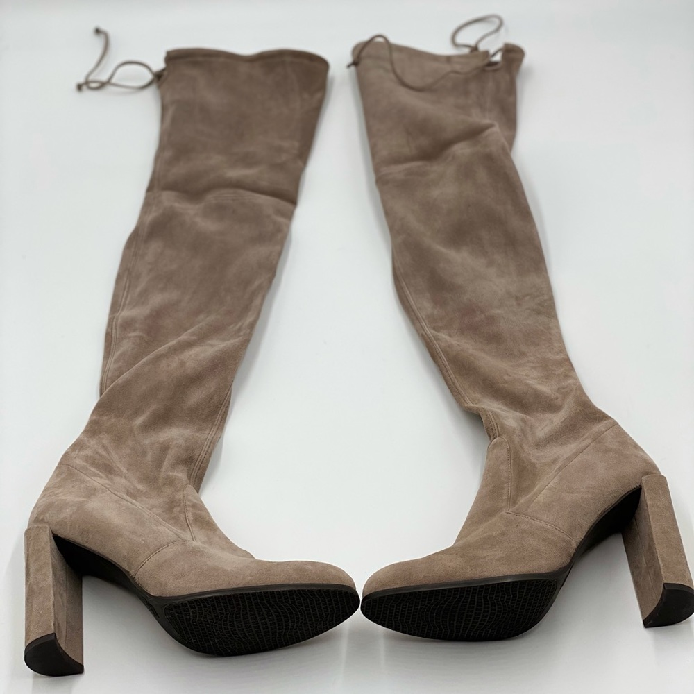 Stuart Weitzman Over the Knee Suede Boots